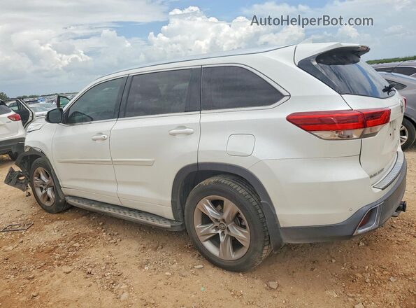 5TDYZRFH4HS206893 2017 TOYOTA HIGHLANDER White Rear left
