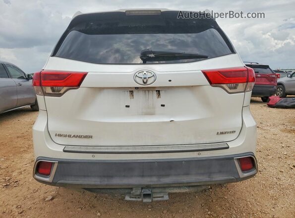5TDYZRFH4HS206893 2017 TOYOTA HIGHLANDER White Rear view