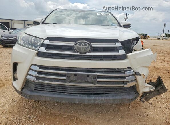 5TDYZRFH4HS206893 2017 TOYOTA HIGHLANDER White Front view