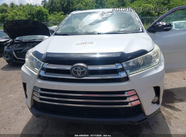 5TDYZRFH4JS242444 2018 TOYOTA HIGHLANDER White Вид спереду