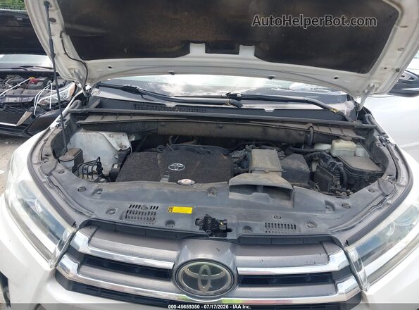 5TDYZRFH4JS242444 2018 TOYOTA HIGHLANDER White Вид ззаду