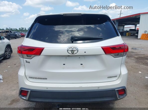 5TDYZRFH4JS242444 2018 TOYOTA HIGHLANDER White 