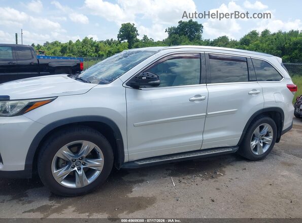 5TDYZRFH4JS242444 2018 TOYOTA HIGHLANDER White Панорамний вид салону 360°