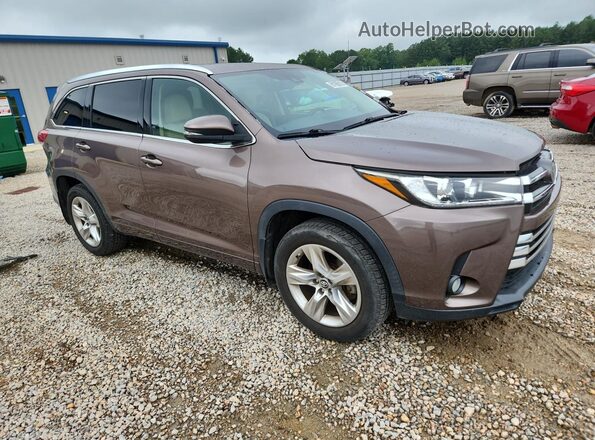 5TDYZRFH5HS209737 2017 TOYOTA HIGHLANDER Brown Առջևի աջ