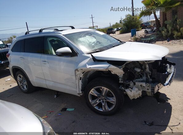 5TDYZRFH5HS231592 2017 TOYOTA HIGHLANDER Белый Панорамный вид салона 360°