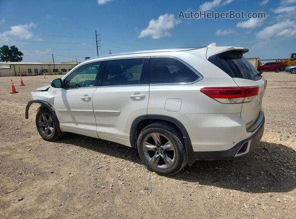 5TDYZRFH6HS192169 2017 TOYOTA HIGHLANDER White Tył lewy