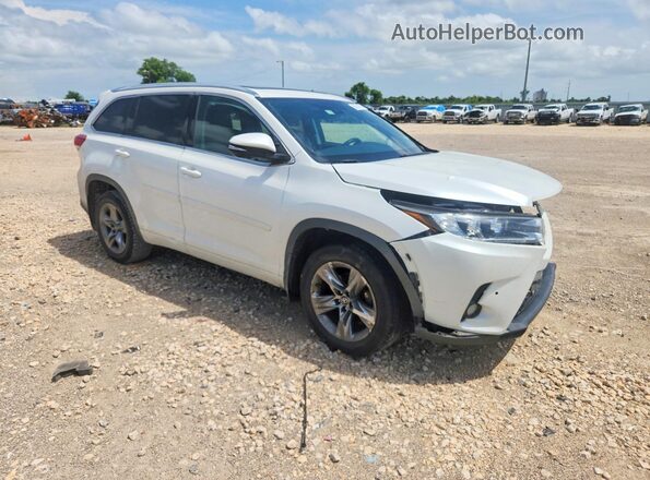 5TDYZRFH6HS192169 2017 TOYOTA HIGHLANDER White Przód prawy