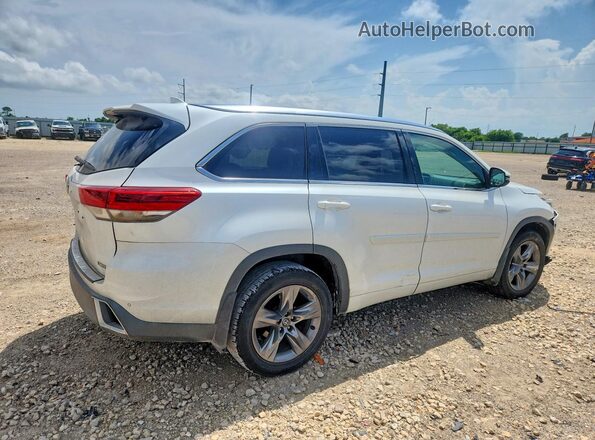 5TDYZRFH6HS192169 2017 TOYOTA HIGHLANDER White Tył prawy