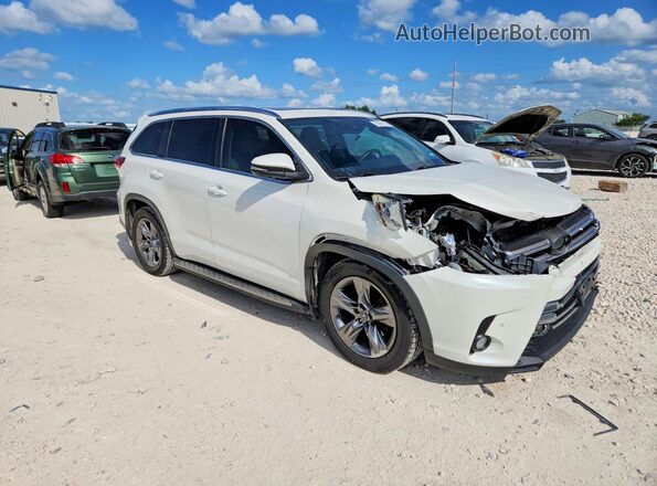 5TDYZRFH7HS193279 2017 TOYOTA HIGHLANDER White წინა მარჯვენა