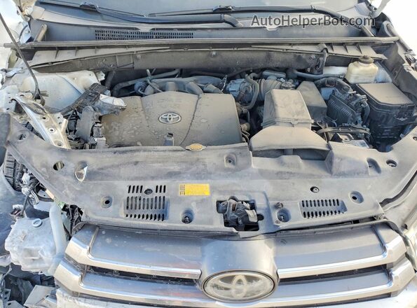5TDYZRFH8HS192030 2017 TOYOTA HIGHLANDER Белый Вид подкапотного пространства