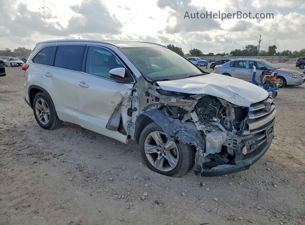5TDYZRFH8HS192030 2017 TOYOTA HIGHLANDER Белый Передняя правая четверть