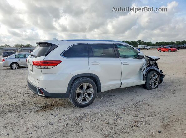 5TDYZRFH8HS192030 2017 TOYOTA HIGHLANDER Белый Задняя правая четверть