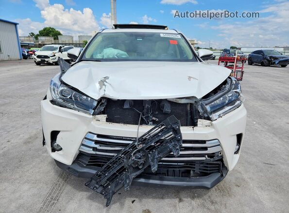 5TDYZRFH8HS200451 2017 TOYOTA HIGHLANDER White Widok z przodu