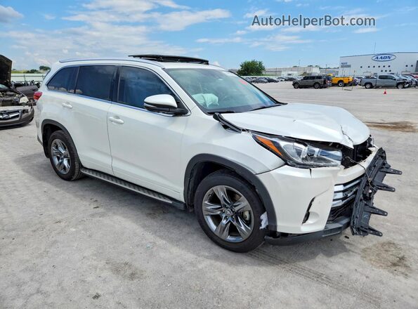 5TDYZRFH8HS200451 2017 TOYOTA HIGHLANDER White Przód prawy