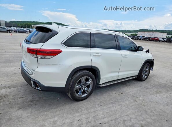 5TDYZRFH8HS200451 2017 TOYOTA HIGHLANDER White Tył prawy