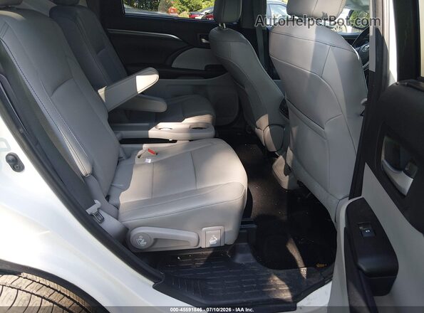 5TDYZRFH8JS275351 2018 TOYOTA HIGHLANDER White Vista de la etiqueta del VIN