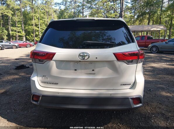 5TDYZRFH8JS275351 2018 TOYOTA HIGHLANDER White 