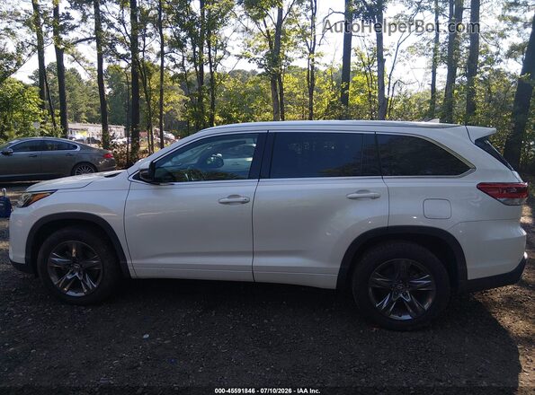 5TDYZRFH8JS275351 2018 TOYOTA HIGHLANDER White Vista interior de 360 grados