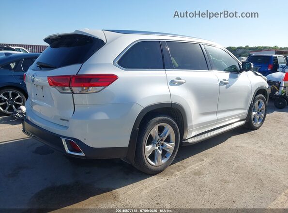 5TDYZRFH9HS228940 2017 TOYOTA HIGHLANDER White Հետևի աջ