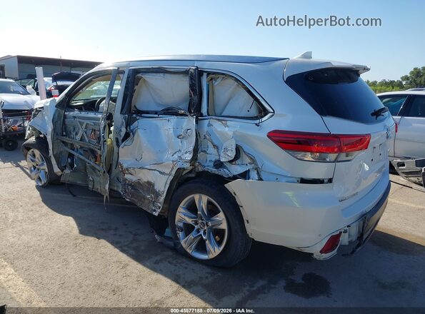 5TDYZRFH9HS228940 2017 TOYOTA HIGHLANDER White Հետևի ձախ