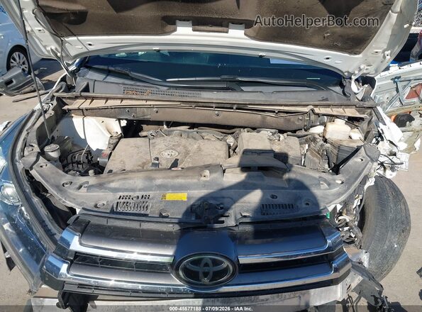 5TDYZRFH9HS228940 2017 TOYOTA HIGHLANDER White Հետևի տեսք