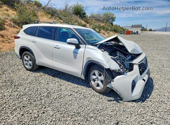 5TDZARAH2MS008780 2021 TOYOTA HIGHLANDER White Առջևի աջ