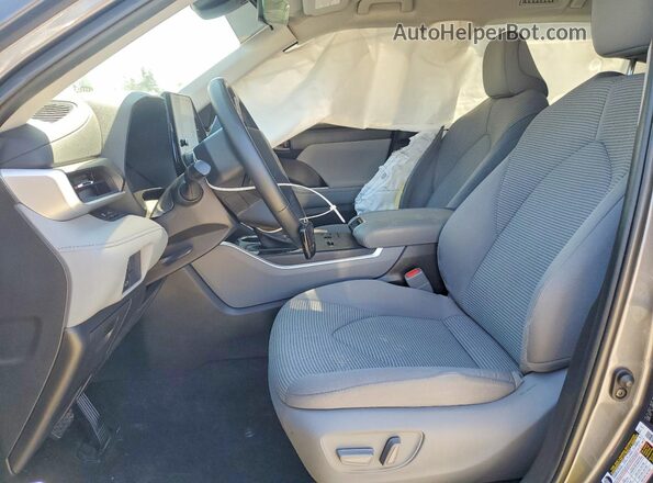 5TDZARAH2PS525632 2023 TOYOTA HIGHLANDER Gray Vista interior delantera