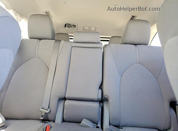 5TDZARAH2PS525632 2023 TOYOTA HIGHLANDER Gray Vista de los asientos traseros