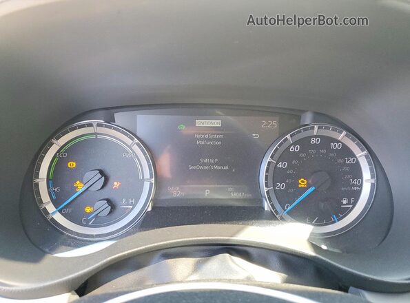 5TDZARAH2PS525632 2023 TOYOTA HIGHLANDER Gray Vista del cuadro de instrumentos