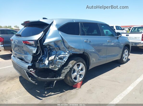 5TDZARAH3PS020098 2023 TOYOTA HIGHLANDER Blue Հետևի աջ
