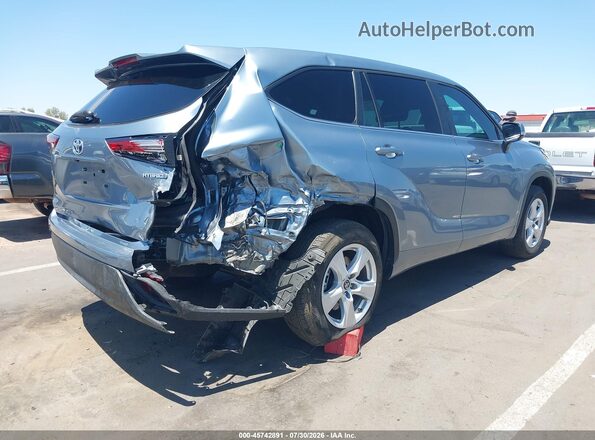 5TDZARAH3PS020098 2023 TOYOTA HIGHLANDER Blue Դիմացի տեսք
