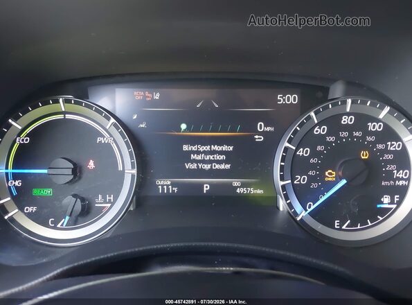 5TDZARAH3PS020098 2023 TOYOTA HIGHLANDER Blue Հետևի նստատեղերի տեսք