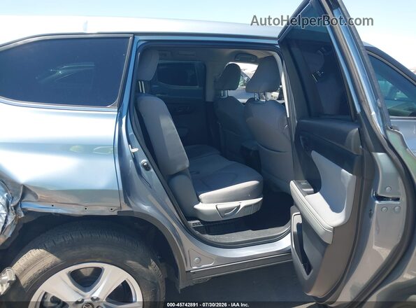 5TDZARAH3PS020098 2023 TOYOTA HIGHLANDER Blue VIN կոդի պիտակի տեսք