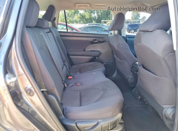 5TDZARAH3PS022708 2023 TOYOTA HIGHLANDER Gray Vista interior trasera