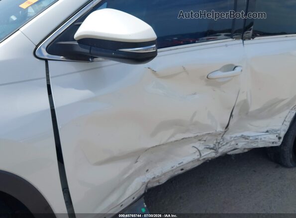 5TDZARFH1HS024144 2017 TOYOTA HIGHLANDER White Vista trasera