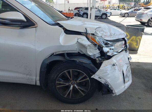 5TDZARFH4JS034768 2018 TOYOTA HIGHLANDER White Vista interior de 360 grados