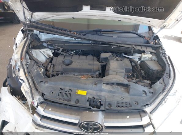 5TDZARFH4JS034768 2018 TOYOTA HIGHLANDER White Vista trasera