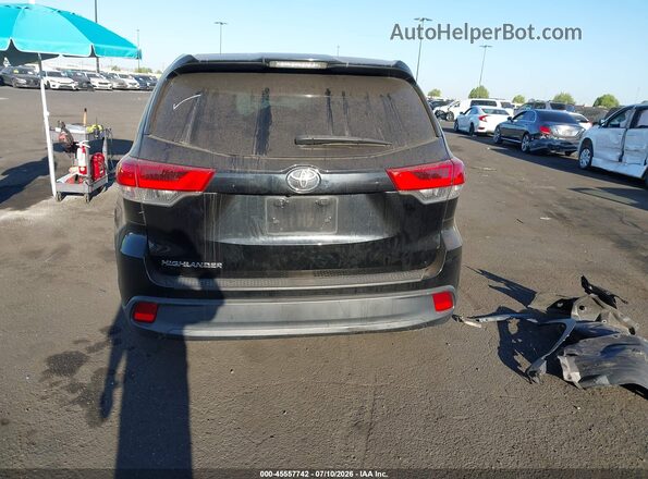 5TDZARFH5KS052293 2019 TOYOTA HIGHLANDER Black 