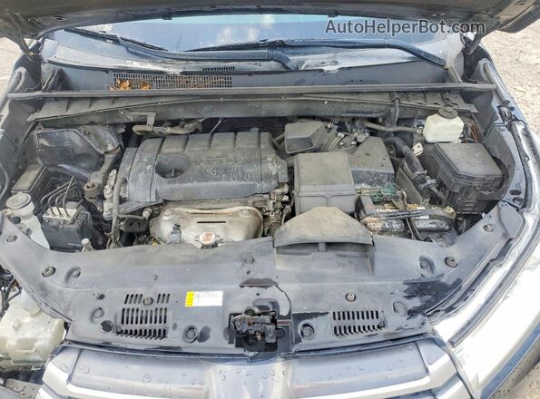 5TDZARFH6KS060337 2019 TOYOTA HIGHLANDER Black Widok komory silnika