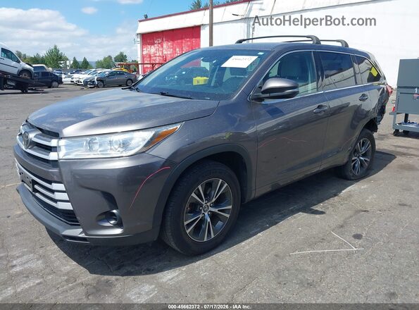 5TDZARFH7HS026741 2017 TOYOTA HIGHLANDER Gray Передня ліва чверть