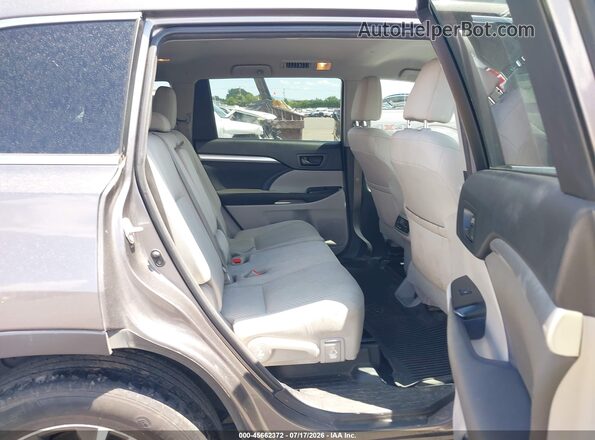 5TDZARFH7HS026741 2017 TOYOTA HIGHLANDER Gray Вид наклейки з VIN-кодом