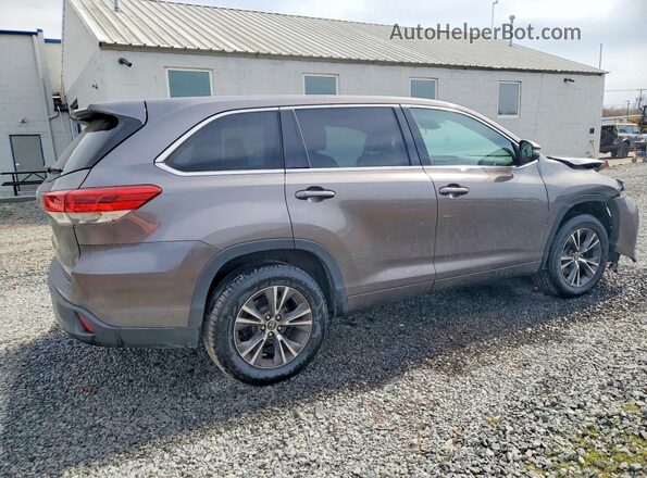 5TDZARFH8HS024397 2017 TOYOTA HIGHLANDER Gray Հետևի աջ