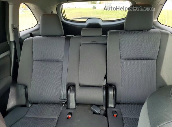 5TDZARFH8HS024397 2017 TOYOTA HIGHLANDER Gray Հետևի նստատեղերի տեսք