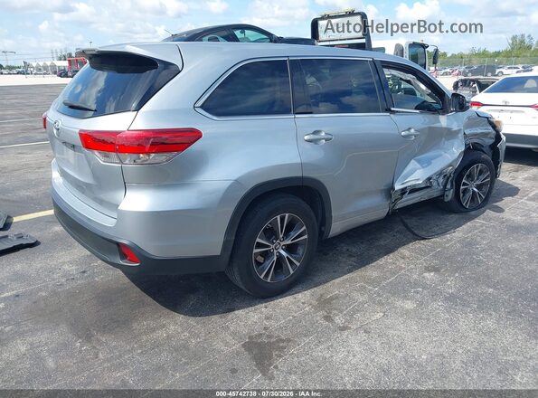 5TDZARFH8HS026537 2017 TOYOTA HIGHLANDER Gray Tył prawy