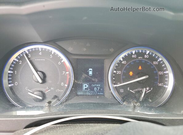 5TDZARFH9GS017439 2016 TOYOTA HIGHLANDER White Vista del cuadro de instrumentos