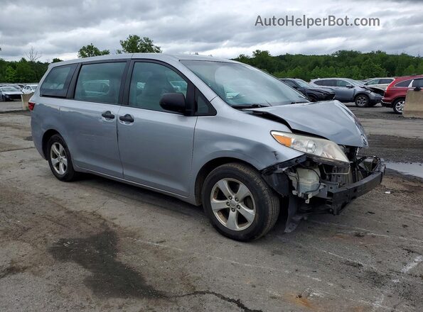 5TDZK3DC1GS708045 2016 TOYOTA SIENNA Silver Przód prawy