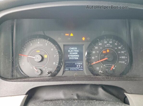 5TDZK3DC1GS708045 2016 TOYOTA SIENNA Silver Widok zestawu wskaźników