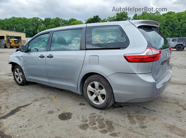 5TDZK3DC1GS708045 2016 TOYOTA SIENNA Silver Tył lewy
