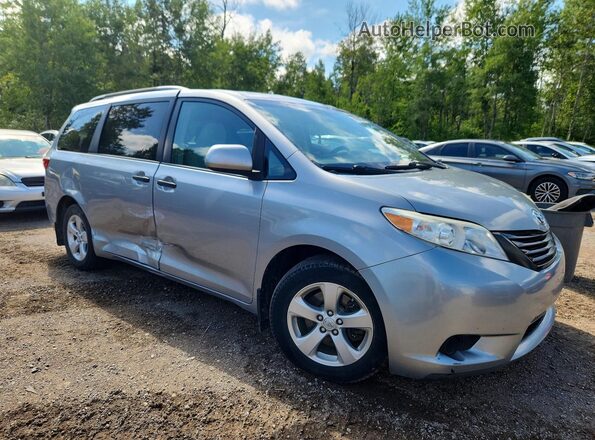 5TDZK3DC7GS714125 2016 TOYOTA SIENNA Silver Առջևի աջ