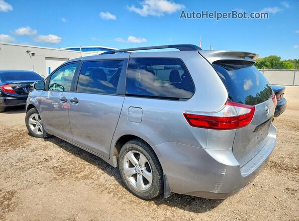 5TDZK3DC7GS714125 2016 TOYOTA SIENNA Silver Հետևի ձախ